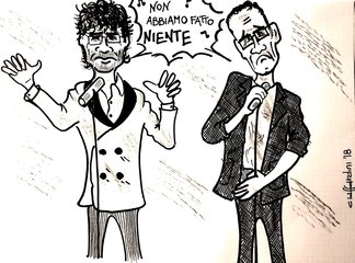 «Tutto d'un tratto Trani», Bottaro e di Gregorio in discarica come all'Ariston