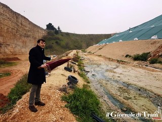 VIDEO. Discarica di Trani, stamattina il sopralluogo. Di Gregorio: «Massima trasparenza». Papagni: «Non siamo certi che sia sicura»