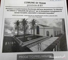 Periferie, Trani ottiene 2 milioni di euro per l’area dell’ex macello: nascerà la Cittadella dei giovani