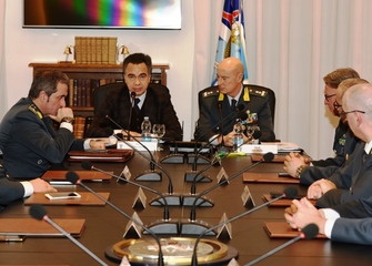 Il procuratore della Repubblica di Trani in visita al Comando regionale della Guardia di finanza