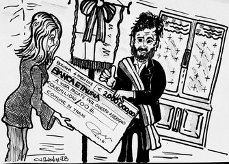 «Tutto d'un tratto Trani»: Boschi, Ferrante e quell'assegno «speciale»