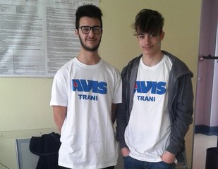 Alternanza scuola-lavoro, all’Avis di Trani alcuni ragazzi del liceo De Sanctis