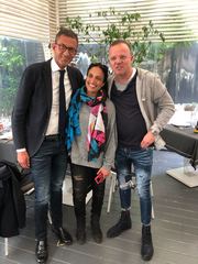 Trani affascina tutti: in città Noa e Gigi D'Alessio