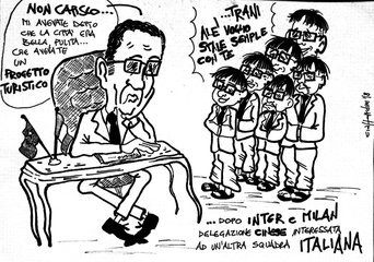 «Tutto d'un tratto Trani»: e se i cinesi, invece, fossero interessati al calcio?