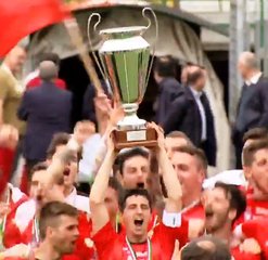 FINALE. Trani-St.Georgen 0-2. Gli altoatesini, con merito, portano a casa Coppa Italia e serie D. Adesso c'è da voltare pagina e rimboccarsi le maniche
