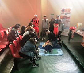 Cardioprotezione a scuola, la tappa dell'Aldo Moro: obiettivo, fare convivere gusto e salute