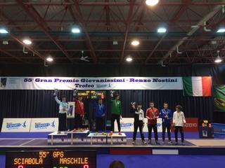 Scherma Trani, Gabriele Vetturi tra i primi otto ai campionati italiani