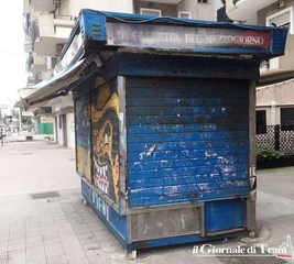 Da edicola giornali ad «h24»: Trani, la storia si ripeterà anche in via Malcangi