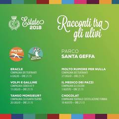 Estate di Trani, a santa Geffa rassegna di teatro amatoriale e “Cinema sotto le stelle”