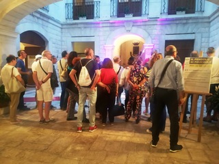 Palazzo Beltrani, si conclude la mostra sulle macchine da guerra di Leonardo Da Vinci, che ha riscosso molto successo