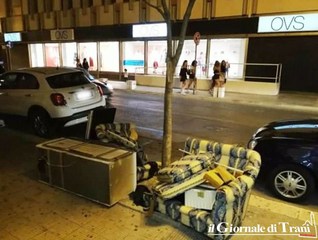 Trani, rifiuti ingombranti in via Moro: incivili? No, quasi tutto concordato con Amiu