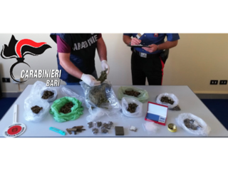 Trani, arrestato un 44enne per detenzione e spaccio di droga