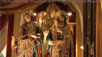 Trani religiosa, la processione cittadina in onore dei Santi Medici