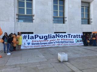 Giornata europea contro la tratta, anche l’Oasi 2 di Trani nel progetto “La Puglia non tratta – insieme per le vittime”
