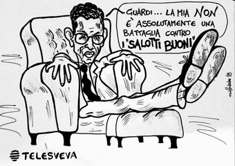 «Tutto d'un tratto Trani», Bottaro e i salotti: «E tu, di che poltronificio sei»?