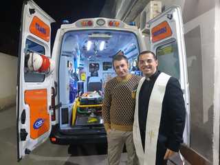 Trani soccorso inaugura la nuova ambulanza e la chiama Alfa 14: tanti, infatti, sono i mezzi a sua disposizione