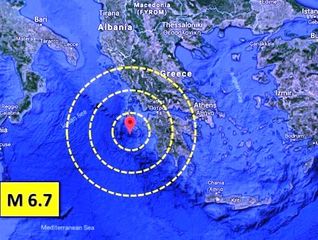 Avvertito anche a Trani il forte sisma di questa notte in Grecia. E c'è un'allerta tsunami arancio per le coste ioniche