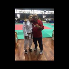 Gran Prix di judo a Catania, Sara Pellegrino della Judo Trani medaglia d'argento