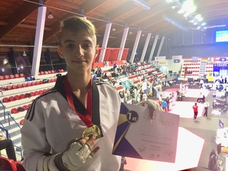 Giuseppe Di Leo primo al Tirana Open di Taekwondo