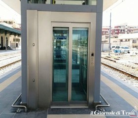 Stazione di Trani, oggi l'inaugurazione dei nuovi ascensori
