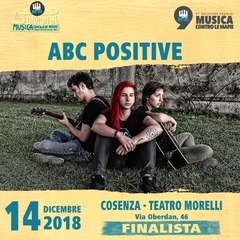Abc positive, con il chitarrista di Trani Michele Balducci, finalisti del premio “Musica contro le mafie”