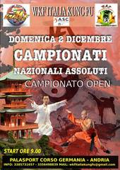 Wushu Kung Fu Trani, tre ori e un argento ai Campionati Italiani Open di Arti Marziali cinesi