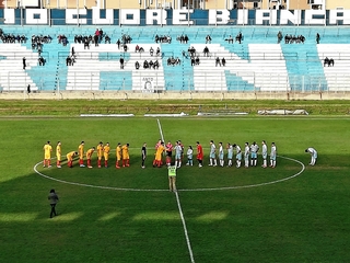 Negro illude, poi un rigore fantasma decide la gara: Trani-Gallipoli 1-1