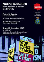 “Conoscere per cambiare”, prossimo appuntamento a Trani oggi. Si parlerà dei “Nuovi razzismi”