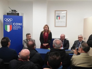 Inaugurazione Coni Point Bat ieri a Barletta