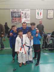 Un argento e un bronzo per la New Accademy Judo Trani al 1° Trofeo di Natale Csen Città di Bari