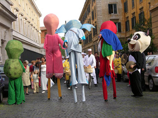 Trani sul filo, al via oggi il laboratorio sulla costruzione e l'uso dei trampoli