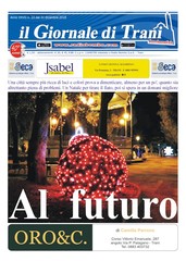 È in edicola il nuovo numero del Giornale di Trani: «Al futuro»