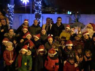 A largo Goldoni un Natale mai visto: alla festa, anche il sindaco di Trani
