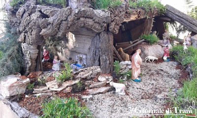 Presepi di Trani, allestiti fino a oggi uno nella pinetina di via Andria e uno in via Gattola