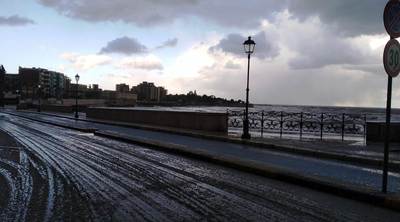 Allerta meteo, a Trani il peggio sembra già passato