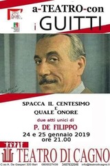 La compagnia “Il carro dei Guitti”, di Trani, oggi e domani al teatro di Cagno di Bari