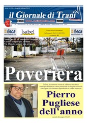 È in edicola il nuovo numero del Giornale di Trani: «Poveriera»
