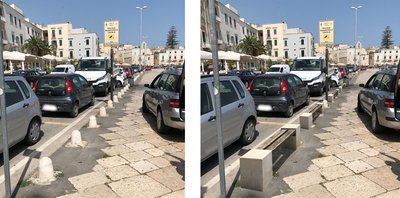 Panchine al porto di Trani, le nuove panchine al posto dei «panettoncini»: ecco come sarà. La soddisfazione del consigliere delegato Cirillo