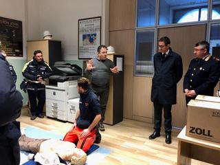 Cardioprotezione a Trani, la Polizia locale avrà tre defibrillatori