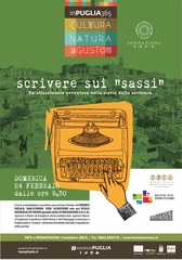 Scrivere a macchina fra i Sassi di Matera: oggi, da Trani, la Fondazione Seca «esporta» i suoi modelli nella Capitale europea della cultura 2019