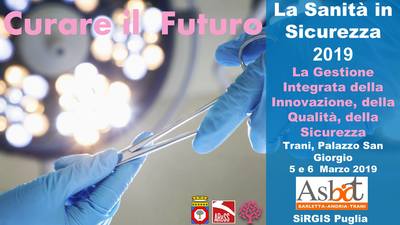 “Curare il futuro”, si conclude oggi il convegno a Trani. Prevista la presenza di Emiliano