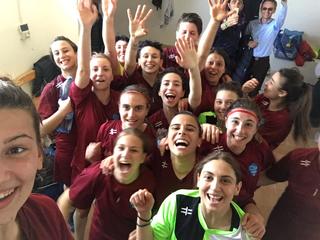 Trani, è festa rosa: il 4-1 di San Marco Argentano le regala la salvezza matematica