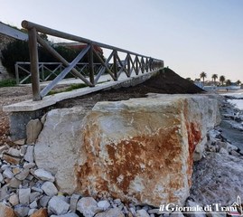 Trani, lido Mongelli: conclusa la messa in sicurezza della rampa di ponente