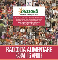 Oggi, a Trani, la raccolta alimentare “Il cibo del sorriso”, a cura dell’associazione Orizzonti