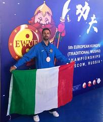 Il tranese Pignataro bronzo ai Campionati Europei di Kungfu
