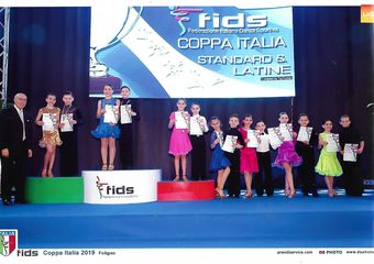 La Trani Dance vince una medaglia d'oro nella Coppa Italia di danza sportiva