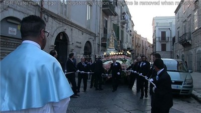 VIDEO. Trani religiosa, la processione in onore di Maria Santissima dell'Apparizione