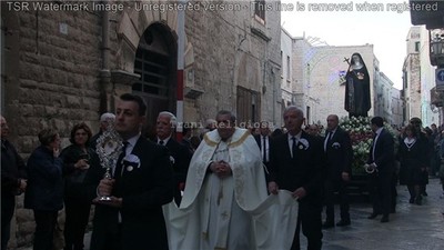 VIDEO. Trani religiosa, la festa liturgica in onore di santa Rita da Cascia
