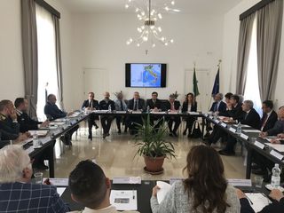 Terremoto nella Barletta - Andria - Trani, in Prefettura l'incontro con il Capo della Protezione civile: «Territorio pronto e attento»