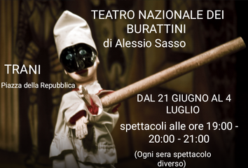 «Trani t’incanta»: fino a questa sera, in piazza, il teatro dei burattini